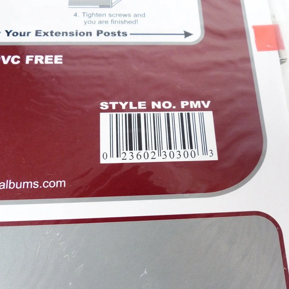 LOT OF 4 Packages Pioneer Magnetic Photo Album REFILL Pages X Pando PMV 206